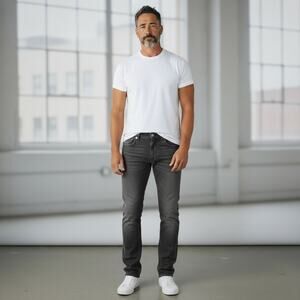 Zegna Dark Wash Designer Jeans Men's Premium Italian Denim Classic Fit Size 30